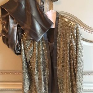 Suit of lightweight dressy jacket with pants